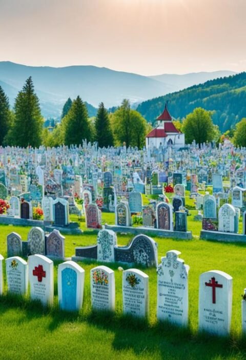 Cementerio Merry de Sighetu Marmației en Rumanía