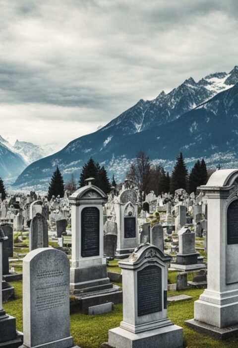 Cementerio Oeste en Innsbruck (Austria)